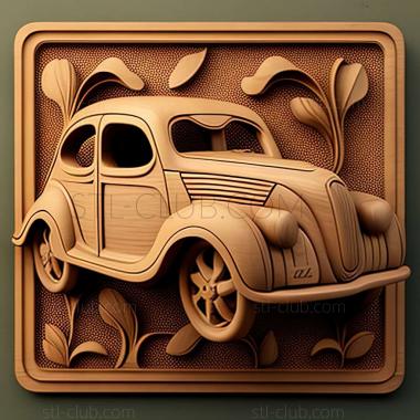 3D мадэль Fiat Topolino (STL)